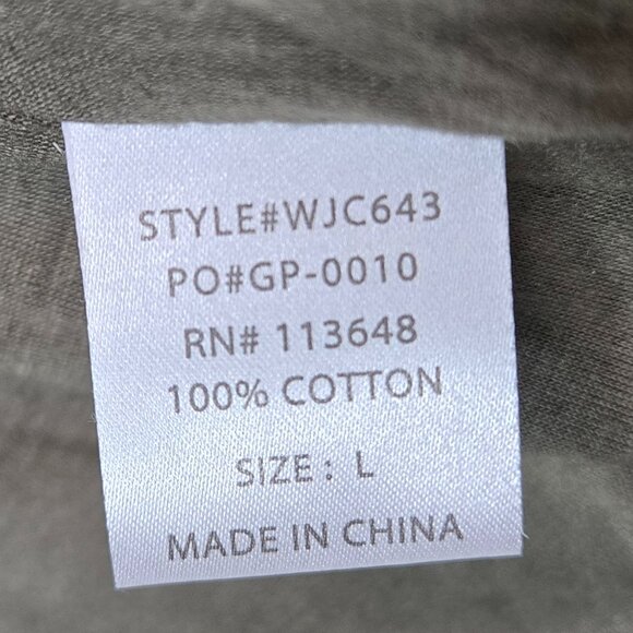 Made by Johnny Pop of Color Anorak Parka Jacket Women's Cargo Utility Hooded L - Picture 5 of 6